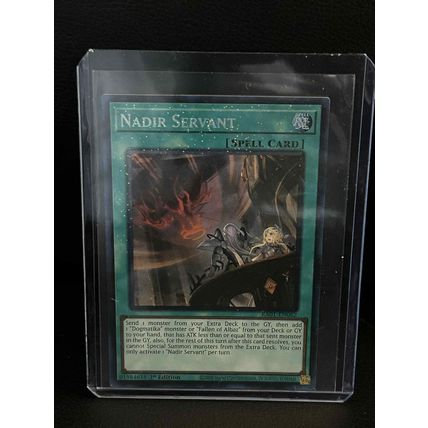 Nadir Servant - RA01-EN062 - Prismatic Collector's Rare - 1st Edition 25th Anniv