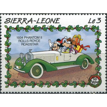 Sierra Leone. 1989. 1934 Phantom II Rolls-Royce Roadstar (MNH **) Stamp