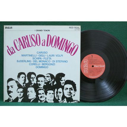 Caruso/Martinelli/Gigli/Volpi - Great Tenors-Caruso to Domingo - TRL1 7055 - NM