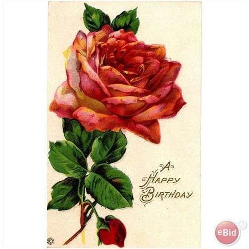 1910's Stegher tm. #620A "Birthday Rose"