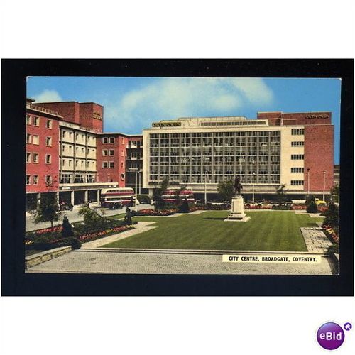 Warwickshire COVENTRY Broadgate Postcard by Busst