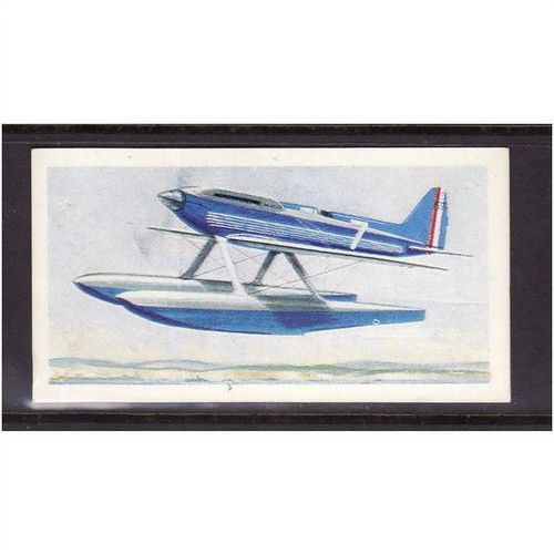 Brook Bond TRANSPORT THROUGH THE AGES No 39 SUPERMARINE PLANE Mint