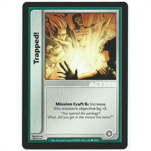 Spycraft CCG Operation Nightfall - 132/349 - Trapped!