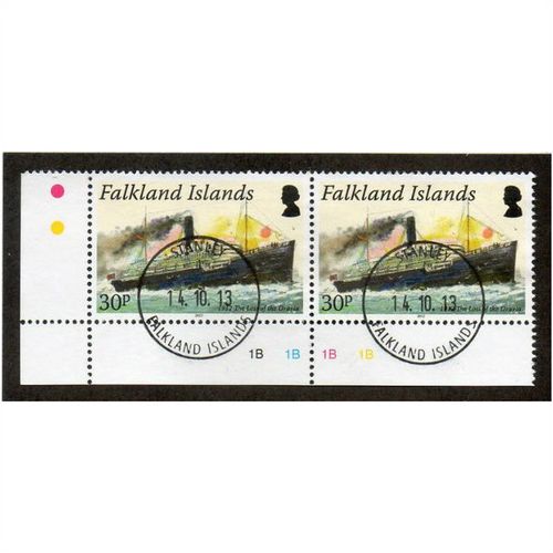 FKL 2012 PAIR OF 30P 'MARITIME HERITAGE ' FINE USED (EBID29-382)