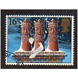 Great Britain 1983 Christmas 16p Three Kings Chimney Pots Used 2 SG 1232 stamp