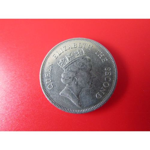 1988 QUEEN ELIZABETH II HONG KONG ONE DOLLAR FREE POST. AJ