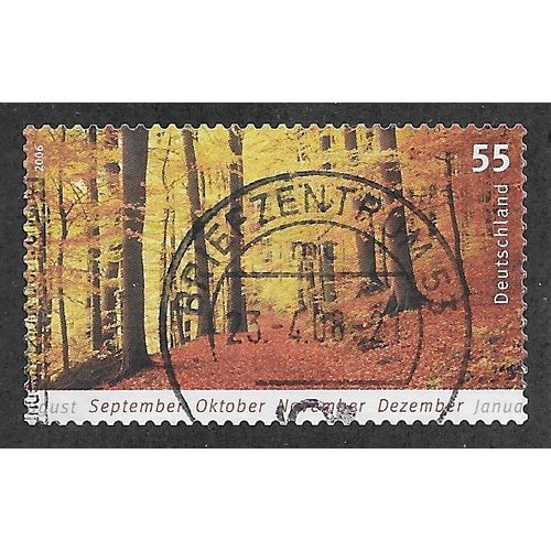 GER 2006 55c (S/A) ' AUTUMN ' FINE USED (EBID54-191)