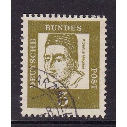 GERMANY 1961 FAMOUS GERMANS 5pf VALUE USED SG1261 #1