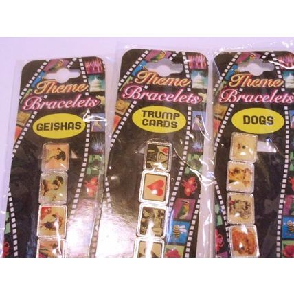 Lot of 9 Vintage Theme Bracelets New In Package Wear Sell Craft Jewelry