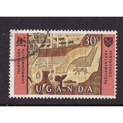 UGANDA 1967 PARLIMENATARY ASSCOCIATION CONFERENCE 30c USED SG127