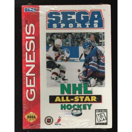 Sega Genesis NHL All-Star Hockey 95 SEALED game FREE Shipping