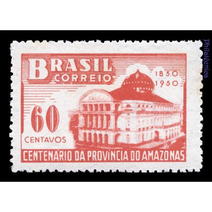 Brazil 1950 unused (mint, no gum) c1950-08