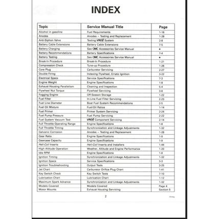 Johnson 90 Thru 115 90° CV Outboard Motor Service Manual 1996 507267 PDF