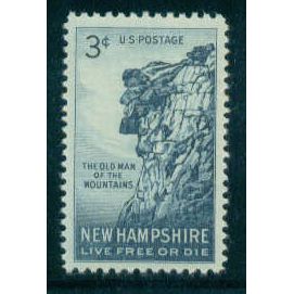 1068 3c New Hampshire Fine MNH MA0162