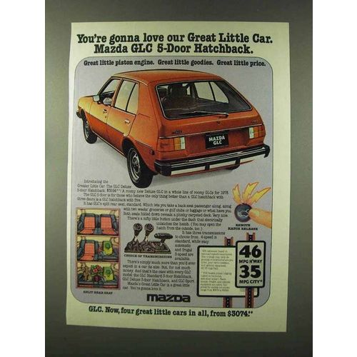 1977 Mazda GLC Ad - Gonna Love Our Great Little Car