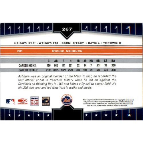 2005 Donruss Champions Richie Ashburn #267