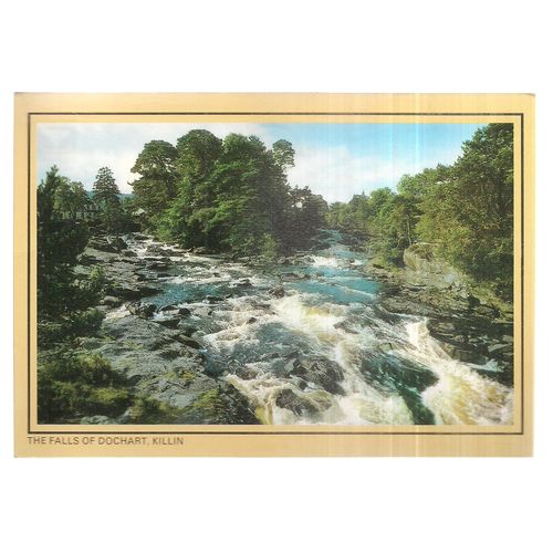 FALLS OF DOCHART, KILLIN, STIRLING unused postcard =