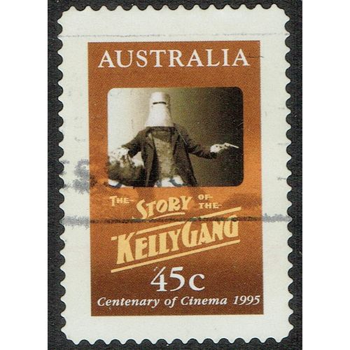 Australia 1995 Centenary of Cinema 45c Multicoloured S/Ad SG1535 GU