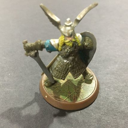 Heroscape: Thorgrim the Viking Champion figure & card