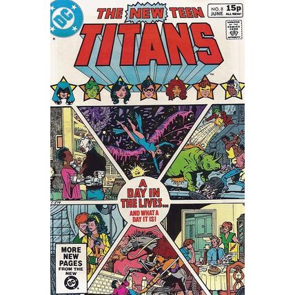 New Teen Titans (Vol 1) (Tales of from #41) # 008 VFN- Price VARIANT AMERICAN CO