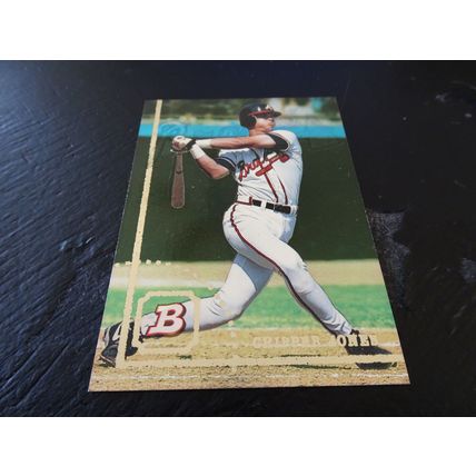1994 Bowman Card # 353 Chipper Jones Excellent-Mint (6) Atlanta Braves