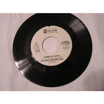 Amazing Rhythm Aces Promo 45-ASHES OF LOVE STEREO/MONO