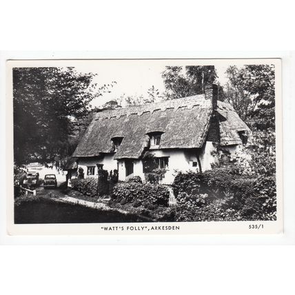 Watt's Folly Cottage Arkesden Postcard RP Essex