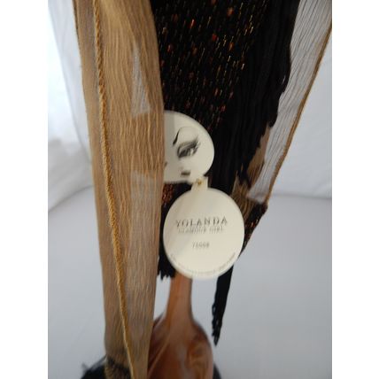 Xenis Collection, Diva Series, 22" "Yolanda, Glamour Girl", Hand Carved Wood, AO