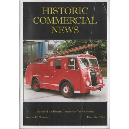 Historic Commercial News, Volume 19 No. 8 December 2004