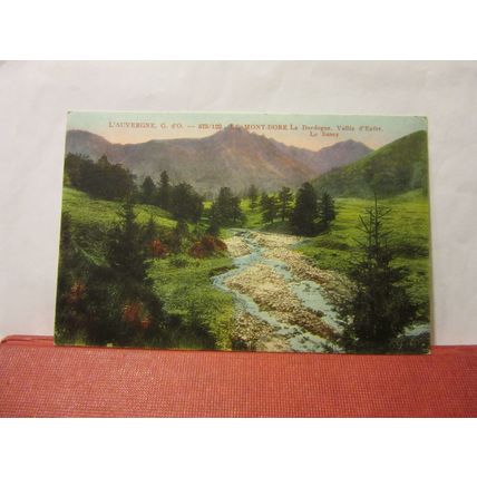 mont-dore, L'AUVERGNE France.. used vintage postcard 1951 pm =