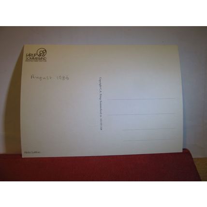 FARUP SOMMERLAND, JAMMERBUGT, N. JUTLAND, DENMARK unused postcard dated 1986 #