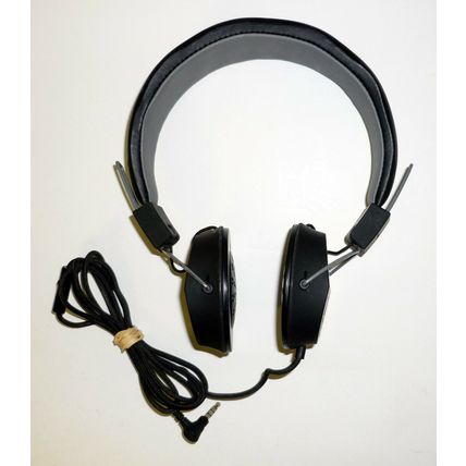 JLab Audio Headphones Black Wired Over-Ear Headset