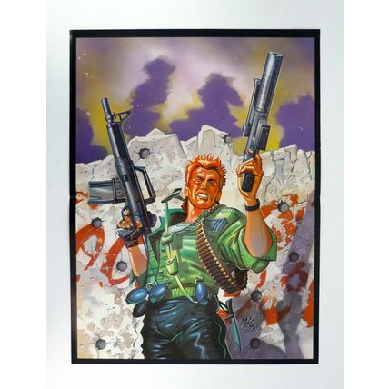 NOW Comics John Connor Poster Terminator 10"x14" Promo 1989