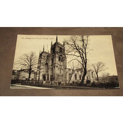 Valentine Series Postcard - St Margaret's Church, Kings Lynn - Norfolk