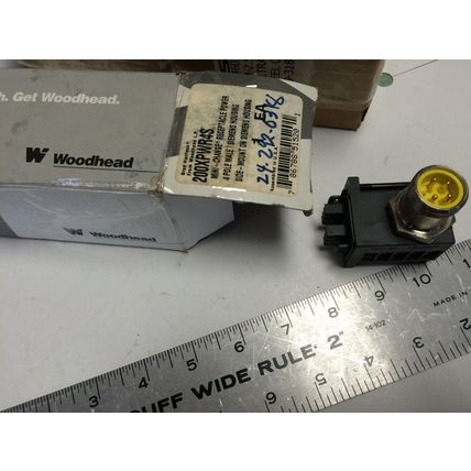 NEW BRAD HARRISON RECEPTACLE, 200XPWR4S WOODHEAD 6ES7 194-1A A01-0XA0,CE