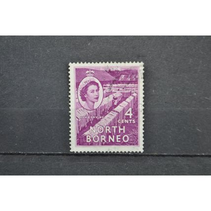 north borneo SG 375 USED #1