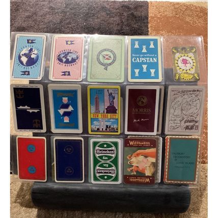 Playing Cards LOT of 100 Advertising Vintage Assorted