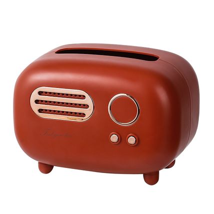Living Room Light Luxury Vintage Retro Tissue Dispenser