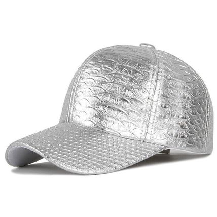 Style Leather Baseball Cap Snapback Hats Adjustable Outdoor Casual Men Crocodile