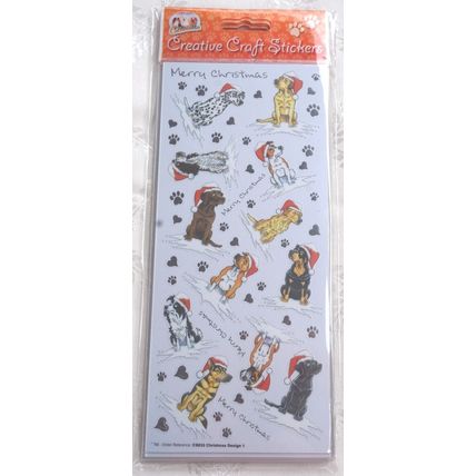 Dog breed craft stickers many breeds available 29 designs peel and stick