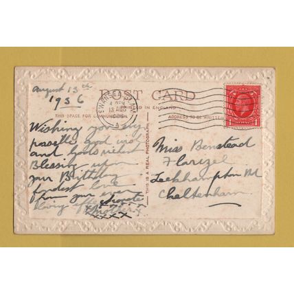 Loving Greetings to my Daughter - Postally Used - Swansea. Glam 13th August 1936