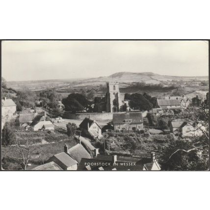 Poorstock in Wessex, Dorset, c.1950s - RP Postcard