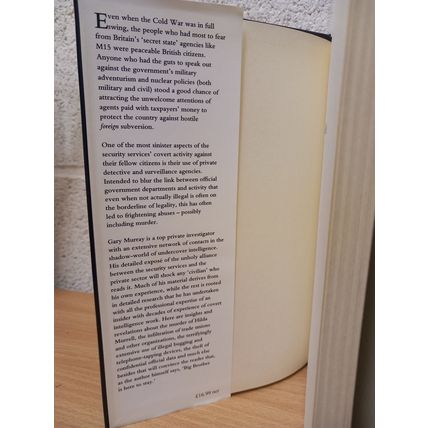 ENEMIES Of The STATE - Gary Murray - First U.K Edition - First Print - HBK- 1993