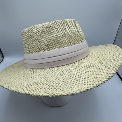 SunDay Afternoons Paper Straw Fedora Unisex Used Good Cond Beige