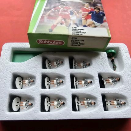 Subbuteo lw team ref 579 - JUVENTUS ASCOLI CHARLEROI UDINESE NM