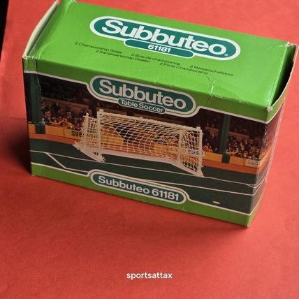 Subbuteo Championship Goals NETS #61181 Referenced Box Complete