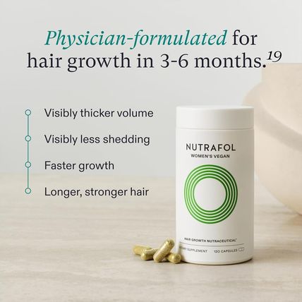 Nutrafol Women'S Hair Growth Supplements, for Women 18-44 Years Old, Clinically