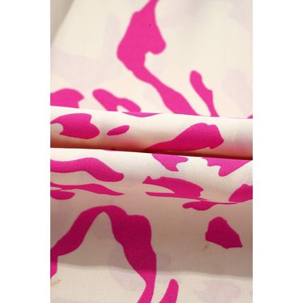 Pink Leopard Print Loose Fit Babydoll Mini Dress