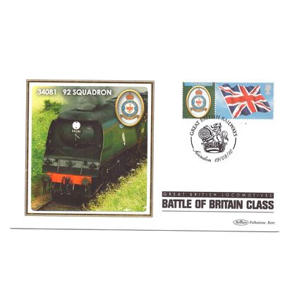 GREAT BRITAIN 2010 GREAT BRITAIN RAILWAYS BENHAM COVER SWINDON PMK