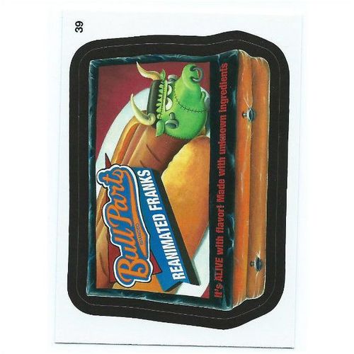 2012 Wacky Packages Series 9 - #39 - Bull Parts